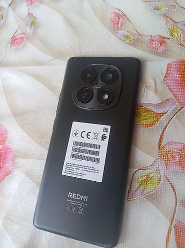 mobil telfonlar: Redmi 128 GB, rəng - Qara, Barmaq izi — 2