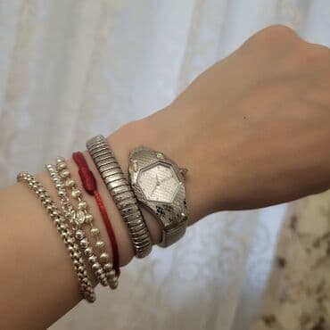 ucuz ağıllı saatlar: İşlənmiş, Klassik Saat dəsti, rəng - Gümüşü — 2