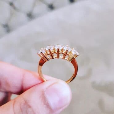 nişan üzükleri: Nişan, Üzük, Sarı qızıl, 585 Əyar — 5