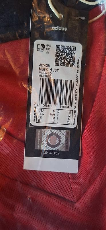 Futbolkalar: Futbolka, Adidas, M, rəng - Qırmızı — 2