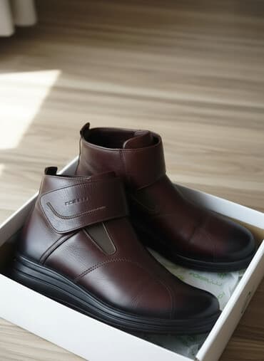 qiz ucun botlar: Ölçü: 41, rəng - Qəhvəyi, Yeni — 1