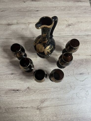 qara rəng şəkillər: Цвет - Черный, Стекло, 1 л — 3