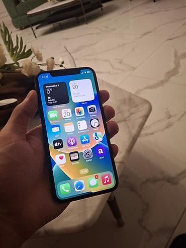 IPhone X, 64 GB, Qara, Face ID