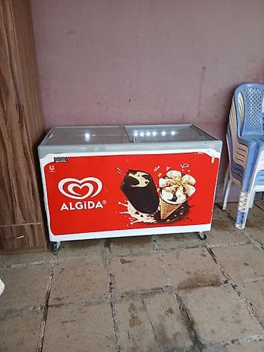 dondurma: Algida brendinə aid dondurma vitrin-dondurucu - Şüşə sürgülü — 1