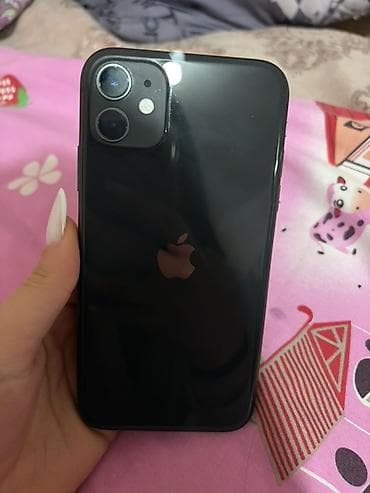 telefon hisseleri: IPhone 11, 128 GB, Qara, Face ID — 3