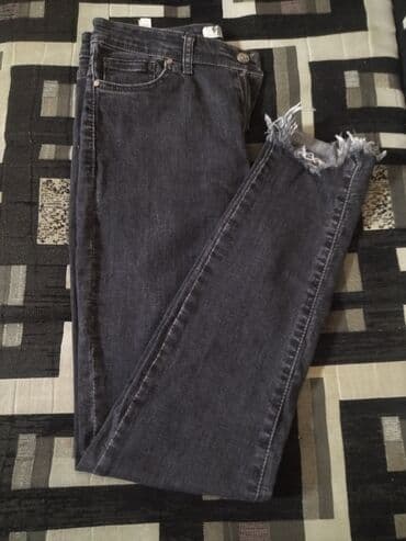 cins şalvarlar: Cins şalvar. tepteze kimidir cox az geyilib, razmer 27 yäniki S-M — 2