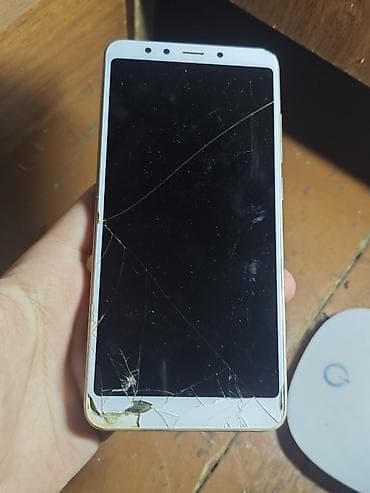 ps temiri: Redmi 5, 32 GB, rəng - Boz, Qırıq — 1