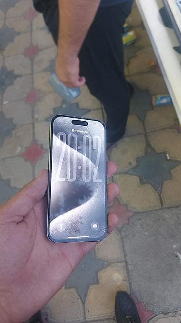 ses kalonka: IPhone 15 Pro, 128 GB, Gümüşü, Face ID — 2