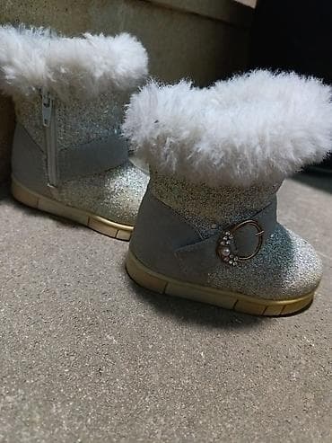 Игрушки: Parıltılı qız uşaq çəkmələri - Model: qışlıq uşaq çəkməsi - Rəng — 2