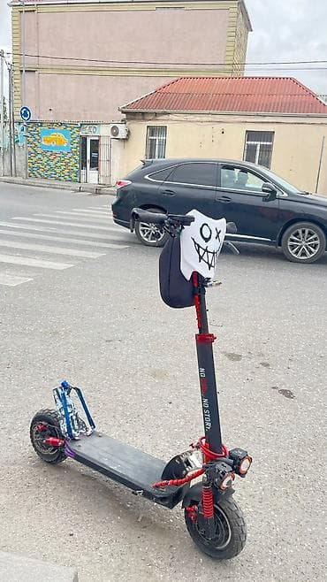 samakat islenmis: Elektrik skuter – güclü şəhər/off-road modeli sukter ideal veziyetdedi — 1