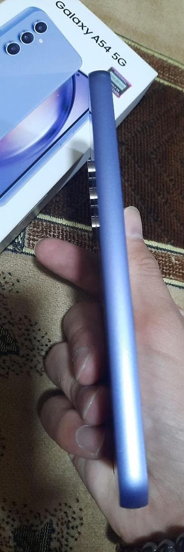 samsung j2: Samsung Galaxy A54 5G, цвет - Фиолетовый, Отпечаток пальца — 3