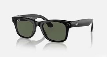Eynək "Rayban Meta Matte Black". 🔹Rəsmi Zəmanət! 🔹Rəsmi Mağaza!