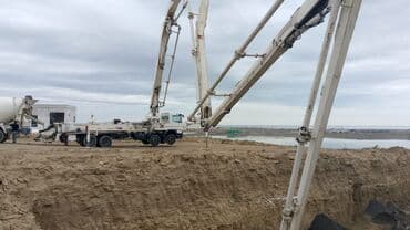 hovuz üçün çəkələklər: Gunun istenilen vaxti beton catdirilmasi ve pompa sifarisi qəbul — 1