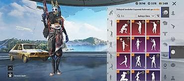 qizil tesbeh: PUBG Mobile hesabı – zəngin kosmetik kolleksiya - Xarakter görünüşü — 3