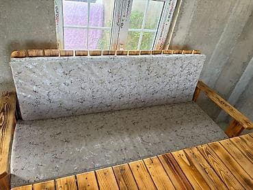 1 gunluk bag evleri: Dördbucaq masa, 8 stul, Açılmayan, Stullar ilə, Taxta — 10