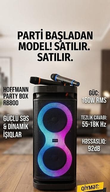 Kalonka satılır çox güclü səsi var ideal vəziyyətdədir korpusu və öz
