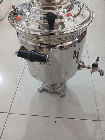 Samovarlar: İşlənmiş Od Samovar, 10-dan çox l, Ödənişli çatdırılma — 1