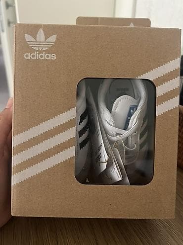 Rəng - Ağ Krossovkalar, Adidas, Ölçü: 20, Uniseks — 1