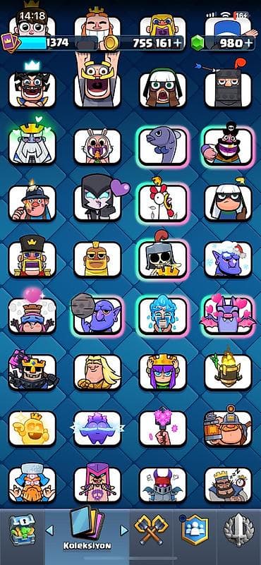 Digər: Clash Royale hesabı – uzunmüddətli aktiv profil - Xüsusi nişan: 10 — 6