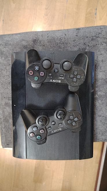 Məhsul: Sony PlayStation 3 Super Slim (PS3) konsolu + 2 ədəd DualShock