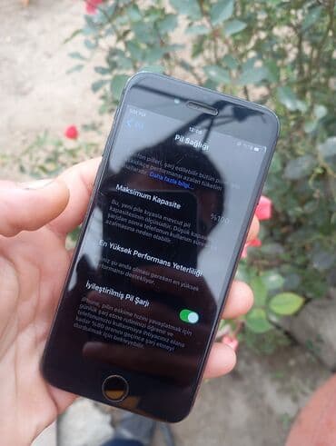 iphone xacmaz: IPhone 7, 32 ГБ, Jet Black, Отпечаток пальца — 6