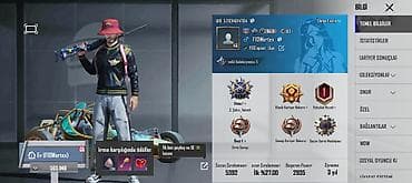 PUBG Mobile hesabı – kosmetiklər və inkişaf etdirilən laboratoriya