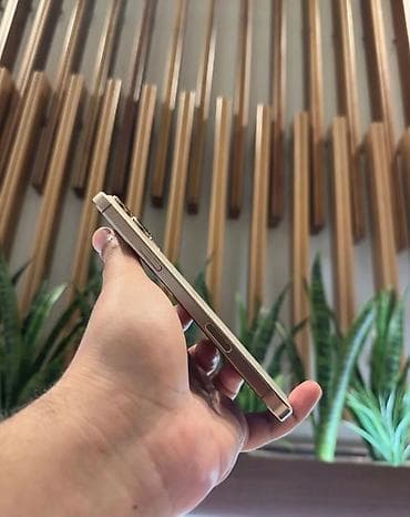 islenmis ariston: IPhone 16 Pro Max, 256 GB, Desert Titanium, Face ID — 2