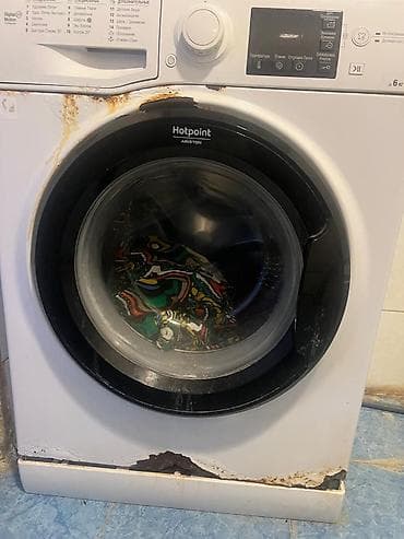 Paltaryuyan maşın Hotpoint Ariston, 6 kq, İşlənmiş, Avtomat, Qurutmasız, Kredit yoxdur, Ünvandan götürmə