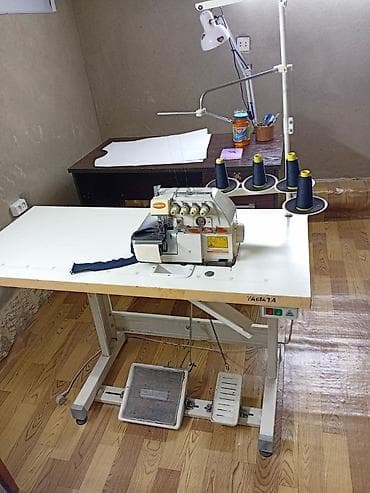 tikiş: Tikiş maşını Yamata, İşlənmiş,Overlok, 5 saplı, Ünvandan götürmə — 3