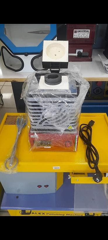 zen qranit qazan: Qrafit krujeli elektrik əridici soba – zərgərlik və laboratoriya — 1