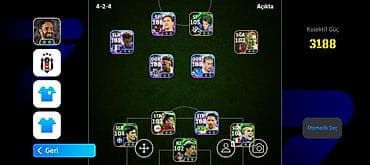 İncəsənət və kolleksiyalar: EFootball hesabı – güclü komanda və böyük kart kolleksiyası - Oyun — 1