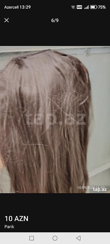 nevidimka: Taxma saçlar, Süni, İşlənmiş — 2