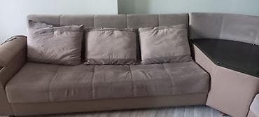Mebel: İşlənmiş, Künc divan, Qonaq otağı üçün, Açılan — 4