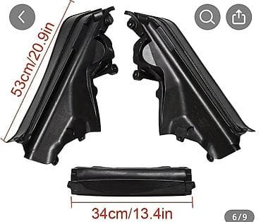 rutubeti olcen cihazlar: BMW X5/X6 (E70/E71/E72) üçün mühərrik bölməsi su yönləndirici/drenaj — 7