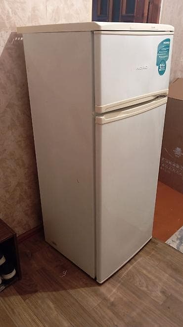 xaladenik ucuz: İşlənmiş 2 qapılı Nord Soyuducu Satılır, rəng - Ağ, Təkərli — 2