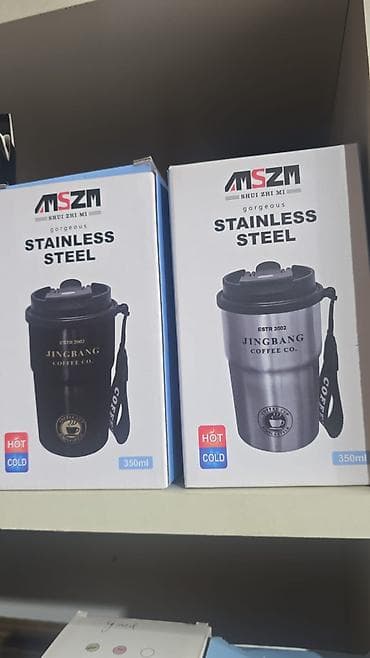 stanley termos: Rəng - Qara, Termofincan, Paslanmayan polad — 2
