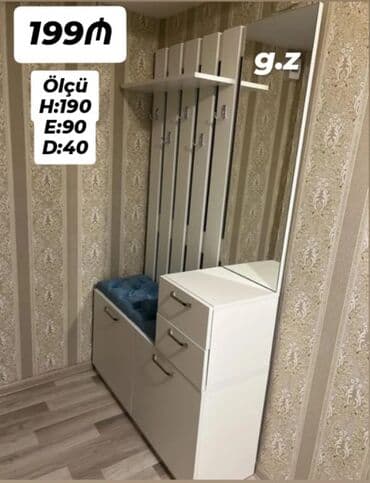 2qapılı dolab: Dəhliz dolabı — 1