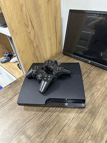 hard disk: Sony PlayStation 3 (Slim) oyun konsolu Ideal veziyyetde! Temirde — 1