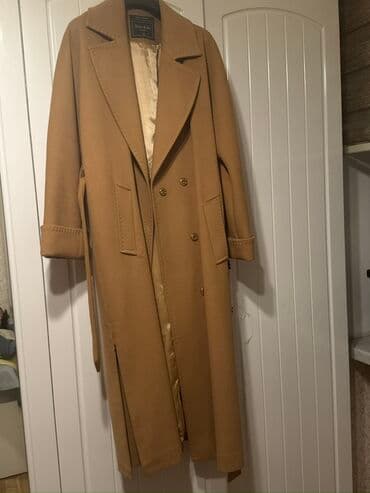 женские дубленки из тосканы: Пальто, S, цвет - Коричневый — 5