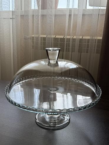 keks qablari: Tort və şiriniyyat qabı, Şüşə — 2