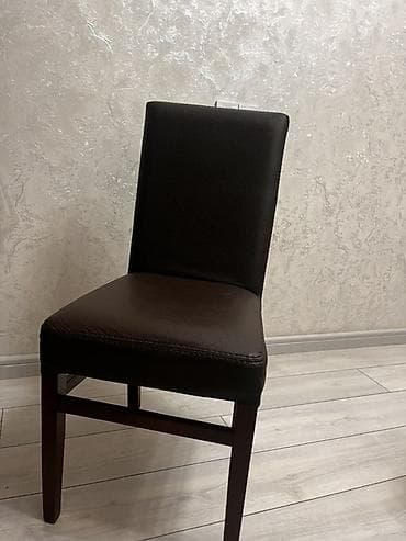 stul stol: Saloğludan alınıb keyfiyetlidi az işlenib Tünd qəhvəyi rəngdə yemək — 1