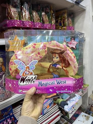 gelincik kuklalar: Winx Club “Magical West” kukla dəsti - Rəsmi Winx Club seriyası - — 1