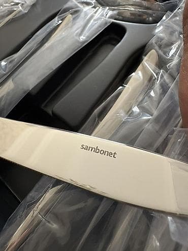 Sambonet “Leaf” çəngəl-bıçaq dəsti İtalya – 24 parçalı, 6 nəfərlik — 2