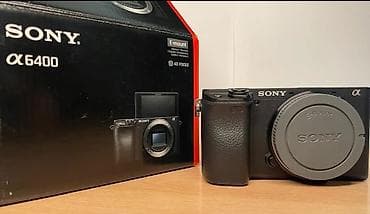 Elektronika: Fotoapparat Sony a 6400, təzə vəziyyətdə. çox əla kameradır, toy nişan — 1