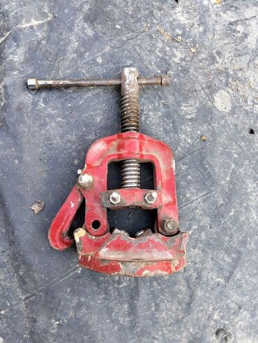 plazma kəsim: Məhsul: Boru sıxacı (pipe vise), stolüstü/yerüstü quraşdırma üçün — 2