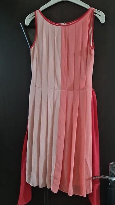 don geyim: Brend: LIVE FOREVER Ölçü: 38 Xanım geyimi – zolaqlı plisəli don — 1