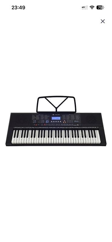 Musiqi alətləri: Elektron sintezator klaviatura - 61 klavişli tam ölçülü klaviatura - — 1