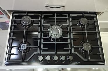 Qaz plitəsi – LANOVA, 5 gözlü - İnkişaf etdirilmiş mərkəzi Wok göz — 1