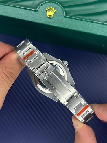 elekron saat: Yeni, Qol saatı, Rolex, rəng - Göy — 5