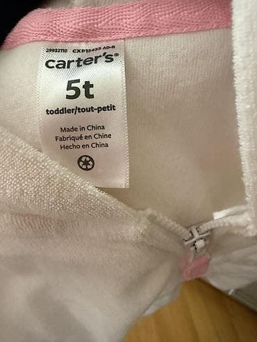 Carter’s uşaq kombinezonu – 5T ölçü (toddlers). - Model: qısaqollu — 2